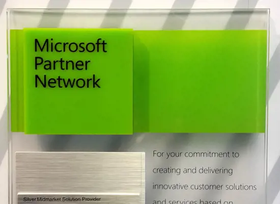 Microsoft Gold Partner depuis 10 ans
